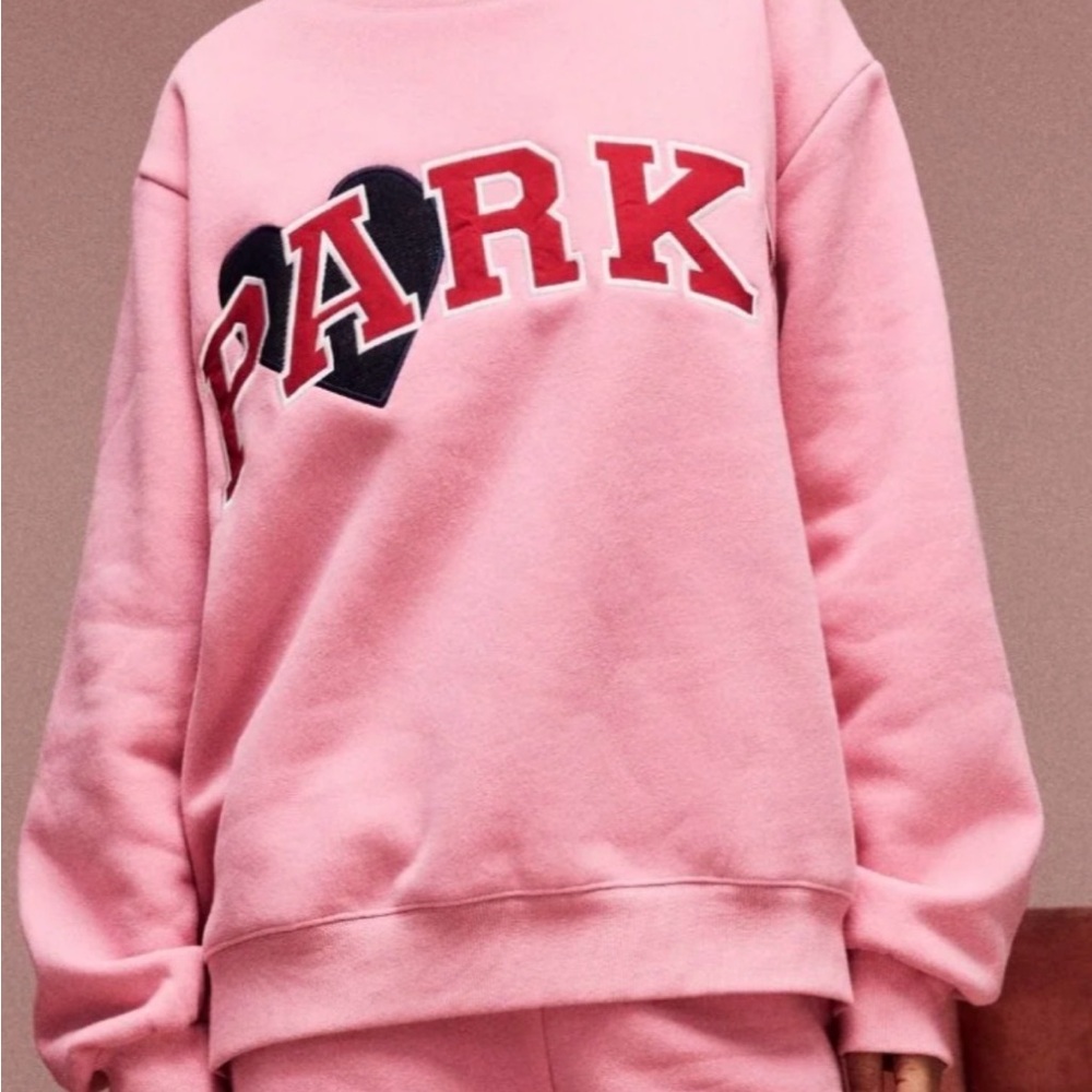 Parke Jean Heart Varsity Mockneck